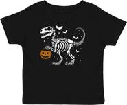 Sweet Wink Dinosaur Skeleton Halloween Short Sleeve T-Shirt