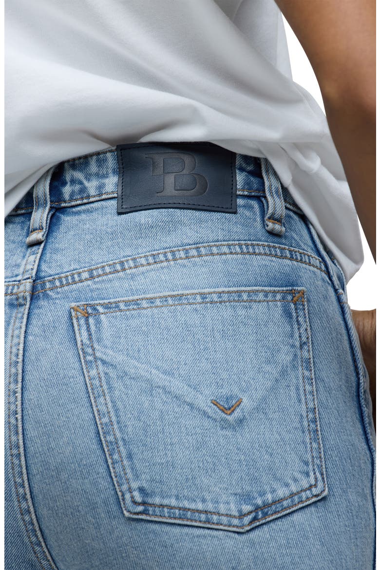 Breaux High Rise Straight Leg Jeans, Alternate, color, ENVIE