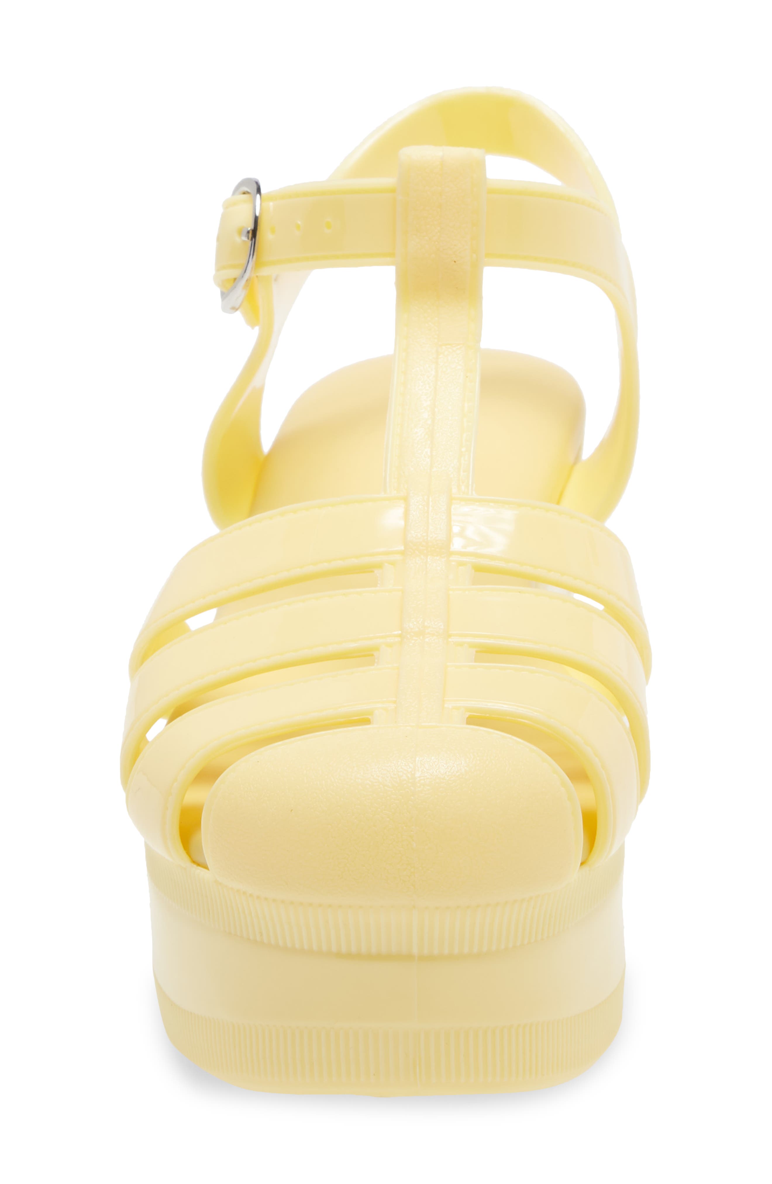 Candied Platform Sandal, Alternate, color, YELLOW SHINY