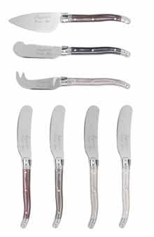 FRENCH HOME 7-Piece Laguiole Cheese Knives Set