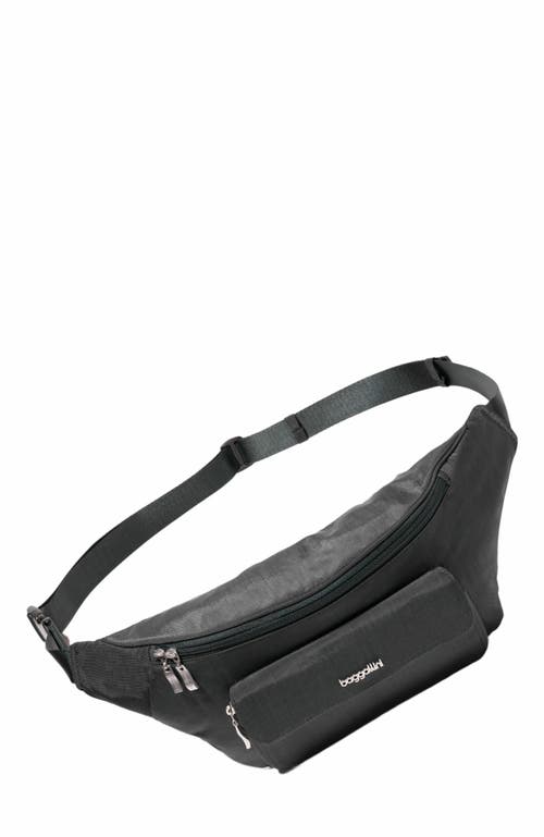 BAGGALLINI Modern Everywhere Large Belt Bag Sling in Black at Nordstrom