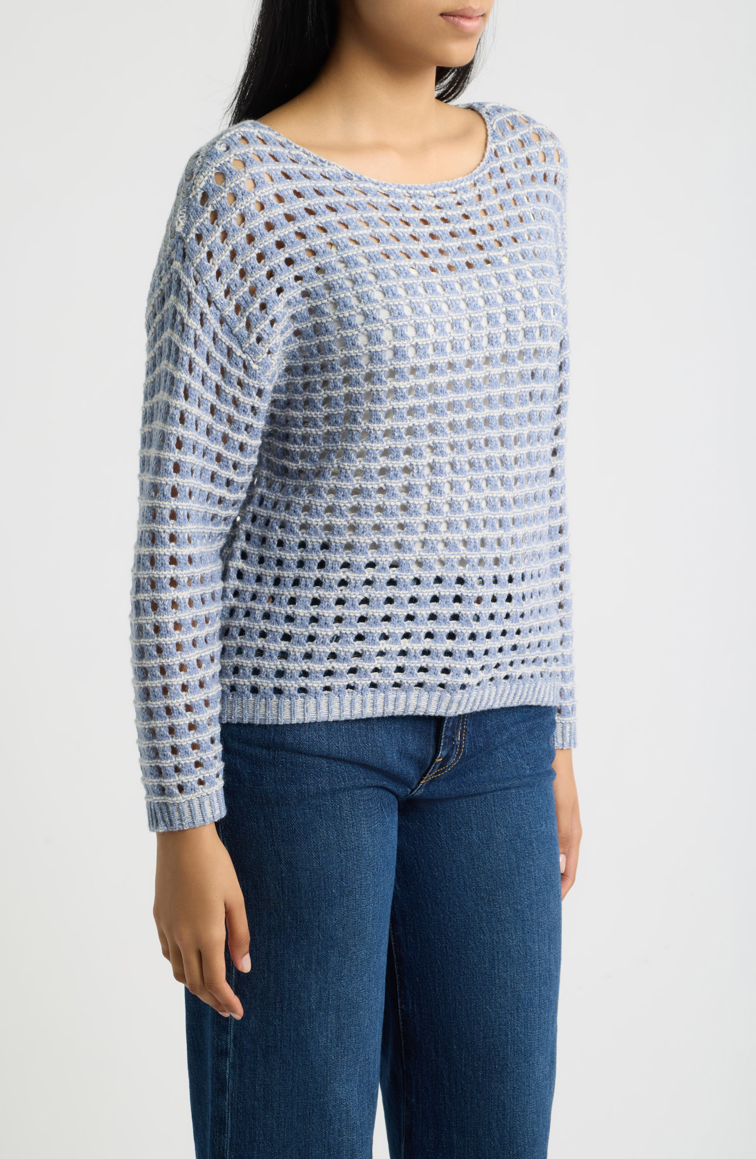 APNY Open Knit Sweater (Women) | Nordstrom