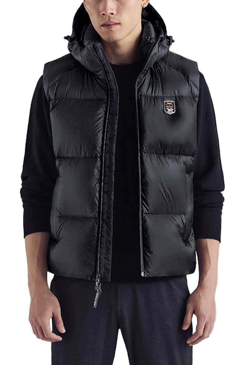 Jacobsen Men's Puffer Down Vest, Main, color, Black