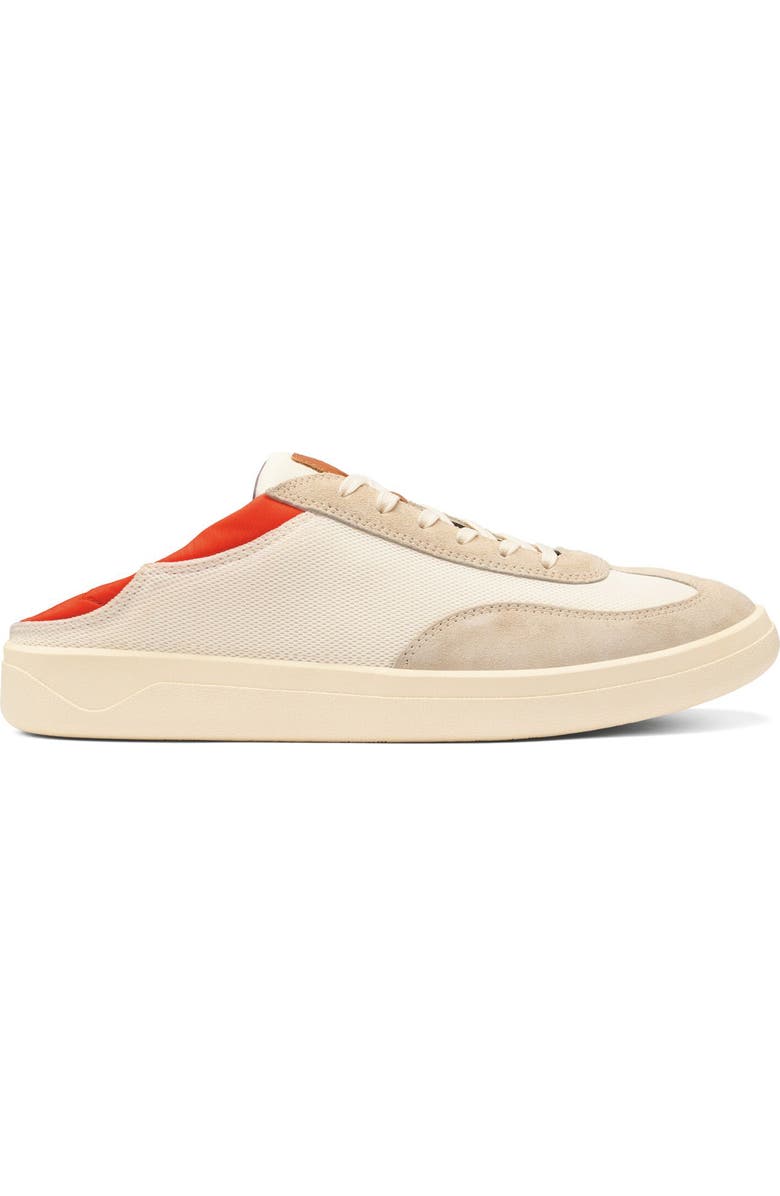 OluKai Punini Sneaker, Alternate, color, Off White / Molten Orange