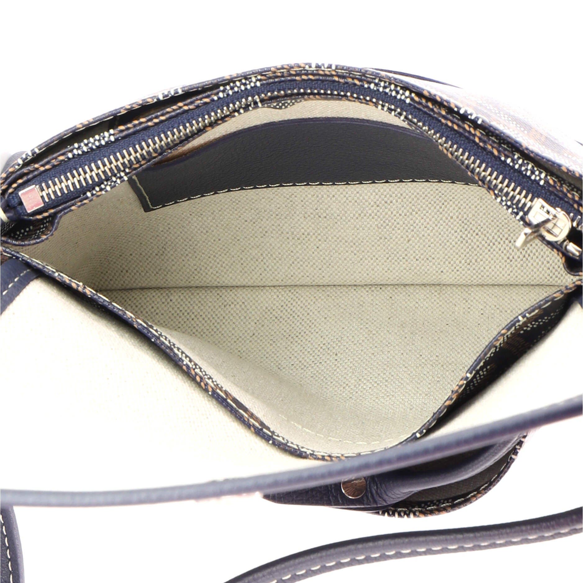 Plumet Clutch Wallet Coated Canvas, Alternate, color, Blue
