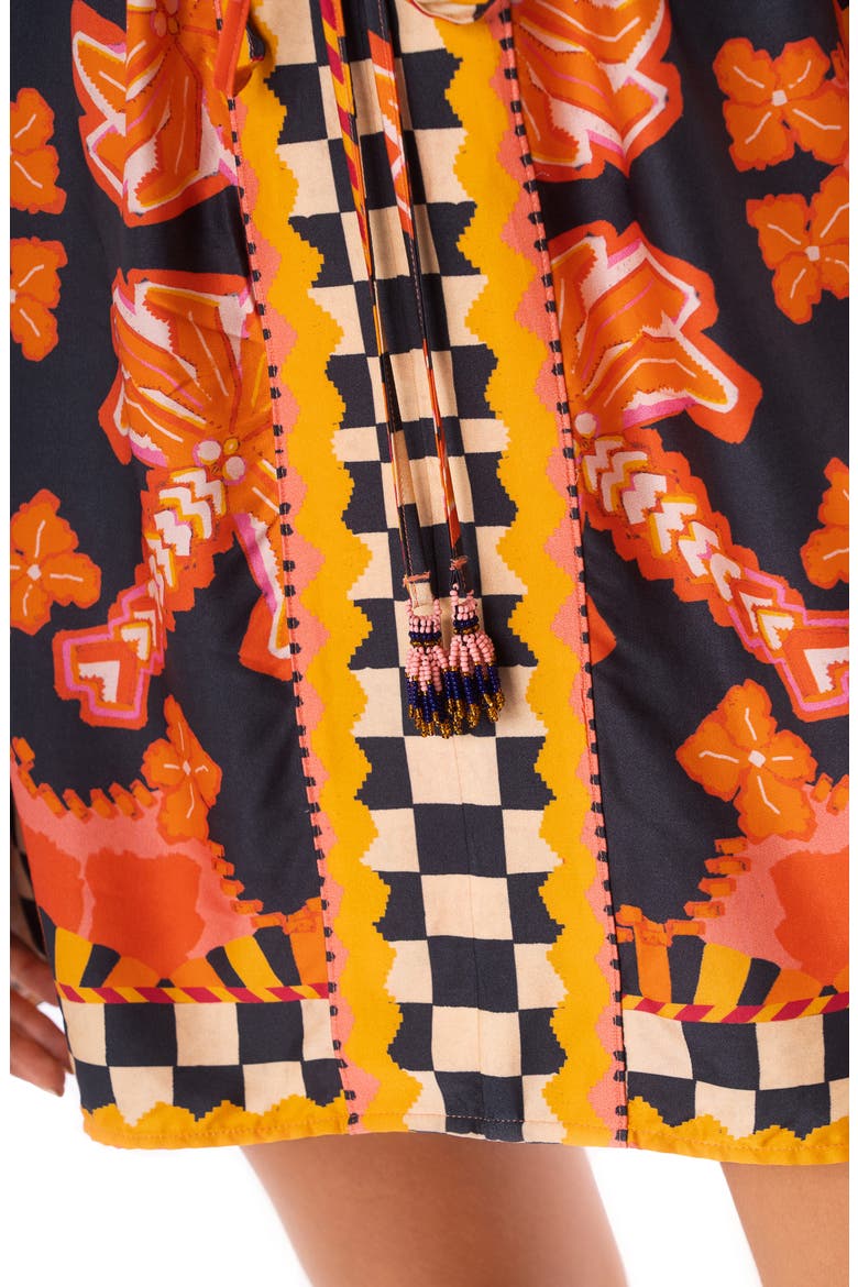 Racing Palms Joypop Cover-Up Dress, Alternate, color, OPEN ORANGE