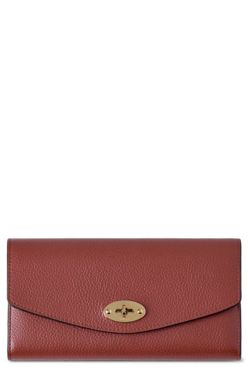 Mulberry Darley Leather Wallet In Brown