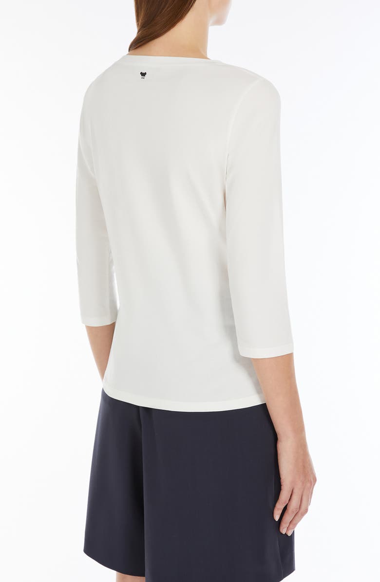 Weekend Max Mara Multia Scoop Neck T-Shirt, Alternate, color, 