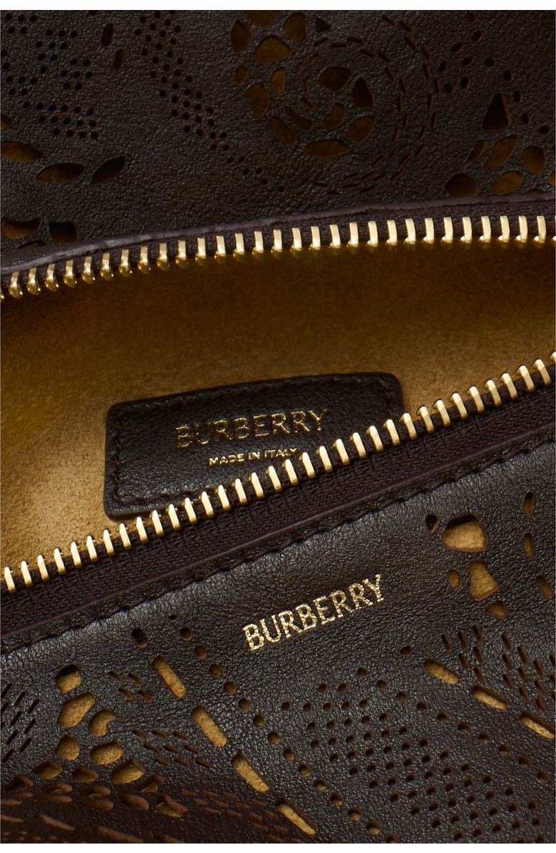 Burberry Large Bridle Tote, Alternate, color, Peat Brown