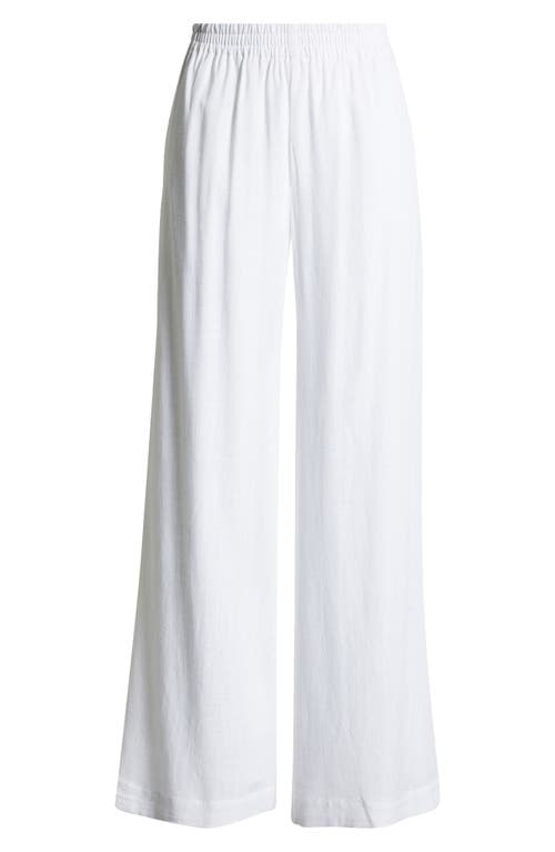 1.state Pull-on Wide Leg Pants In White