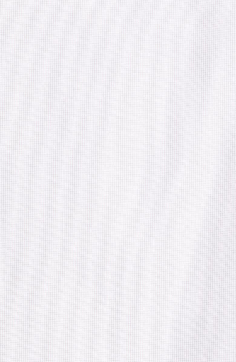 ZEGNA Trofeo<sup>™</sup> Microcheck Cotton Button-Up Shirt, Alternate, color,