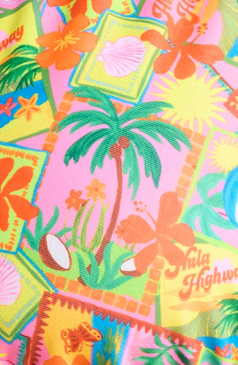 Kulani Kinis Bind Halter Bikini Top, Alternate, color, Sunshine Snap