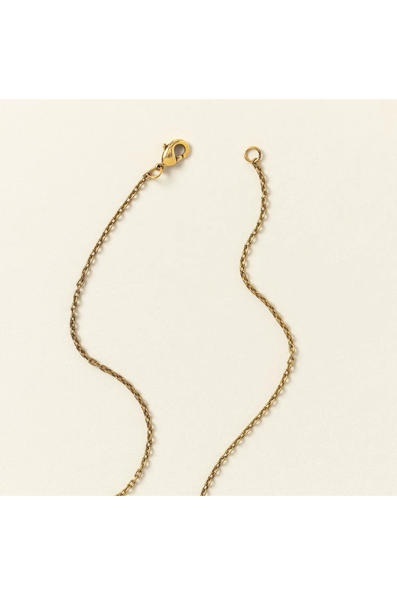 Embrace the Imperfect Kintsugi Necklace, Alternate, color, Gold