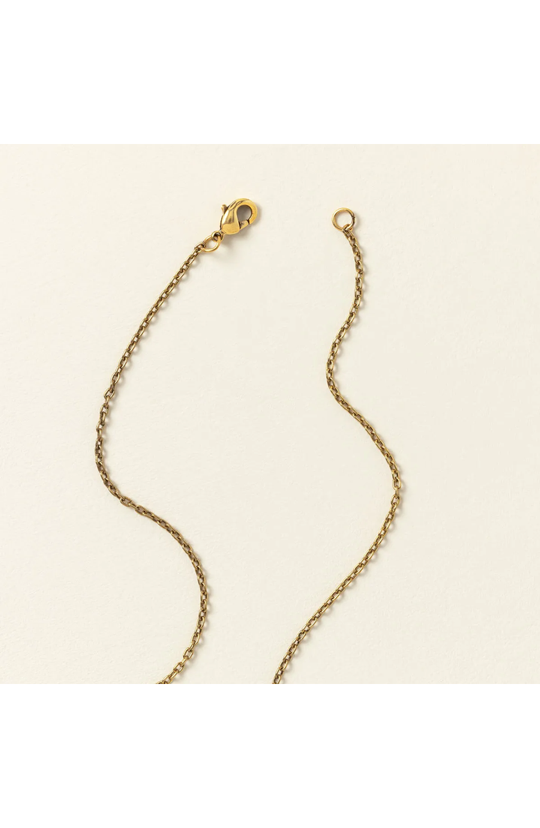Uncommon Goods Embrace the Imperfect Kintsugi Necklace, Alternate, color, Gold
