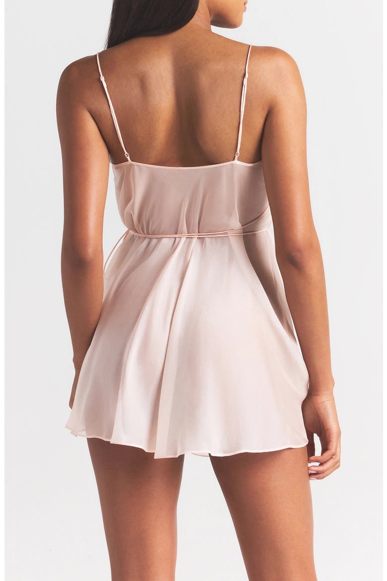 Romance Silk Slip Nightgown, Alternate, color, PRIMROSE