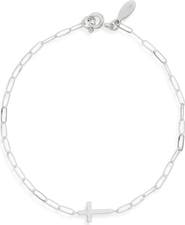Anzie Love Letter Paper Clip Chain Bracelet