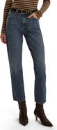Favorite Daughter The Dot High Waist Ankle Straight Leg Jeans