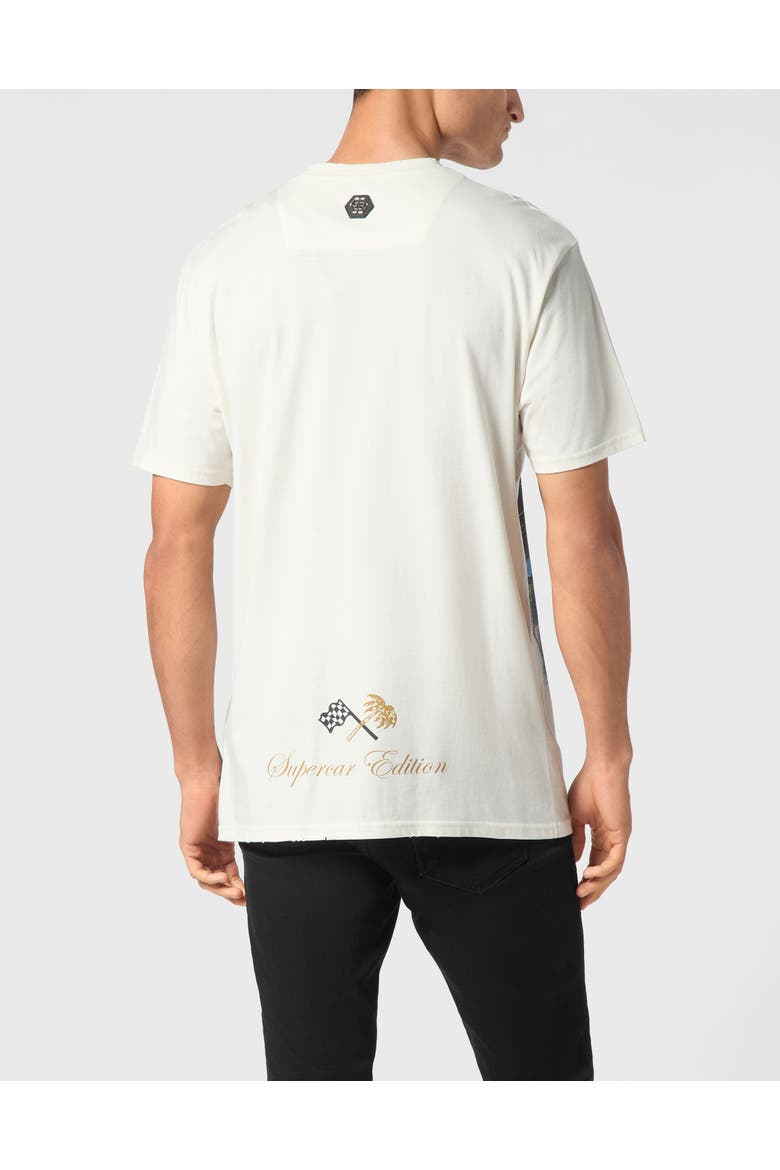 Jersey T-Shirt Round Neck Ss Racing Club Men, Alternate, color, OffWhite