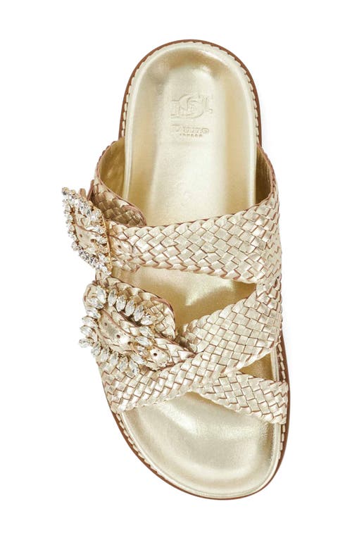 Dune London Lulos Sandal In Gold