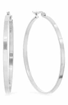 Stainless Steel Hoop Earrings