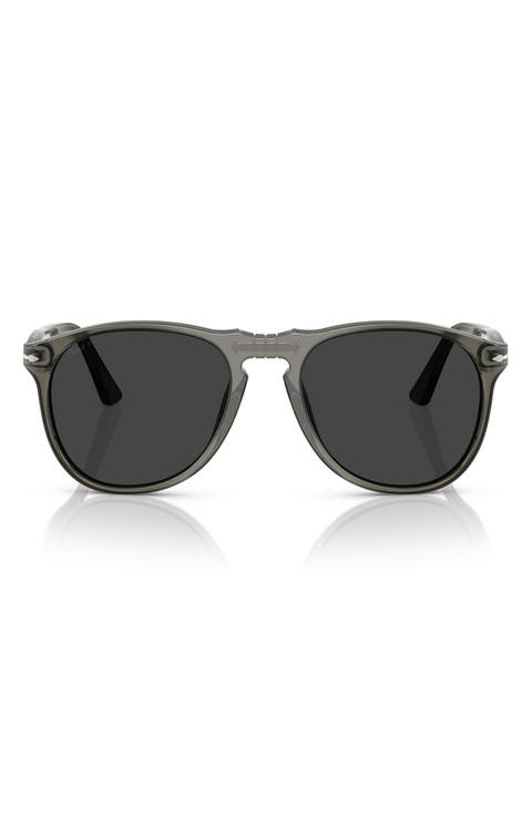 55mm Polarized Aviator Sunglasses