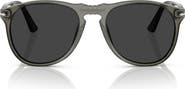 Persol 55mm Polarized Aviator Sunglasses