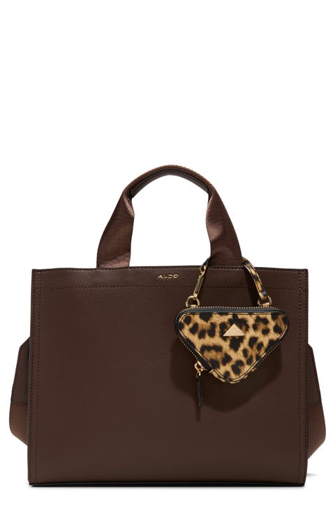 Faux Leather Satchel