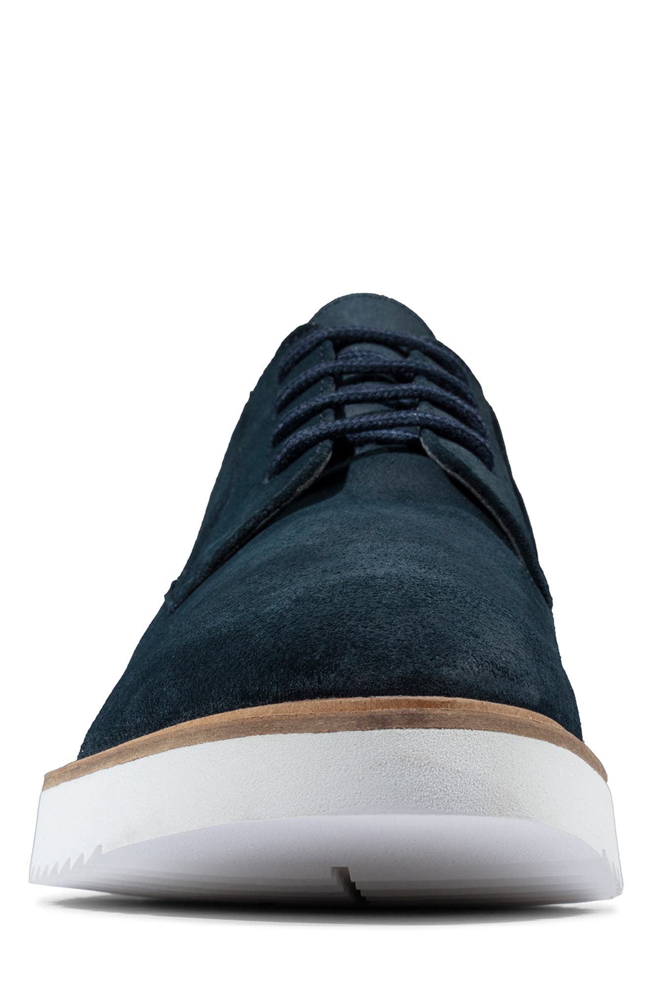 Ernest Walk Plain Toe Derby, Alternate, color, NAVY SUEDE