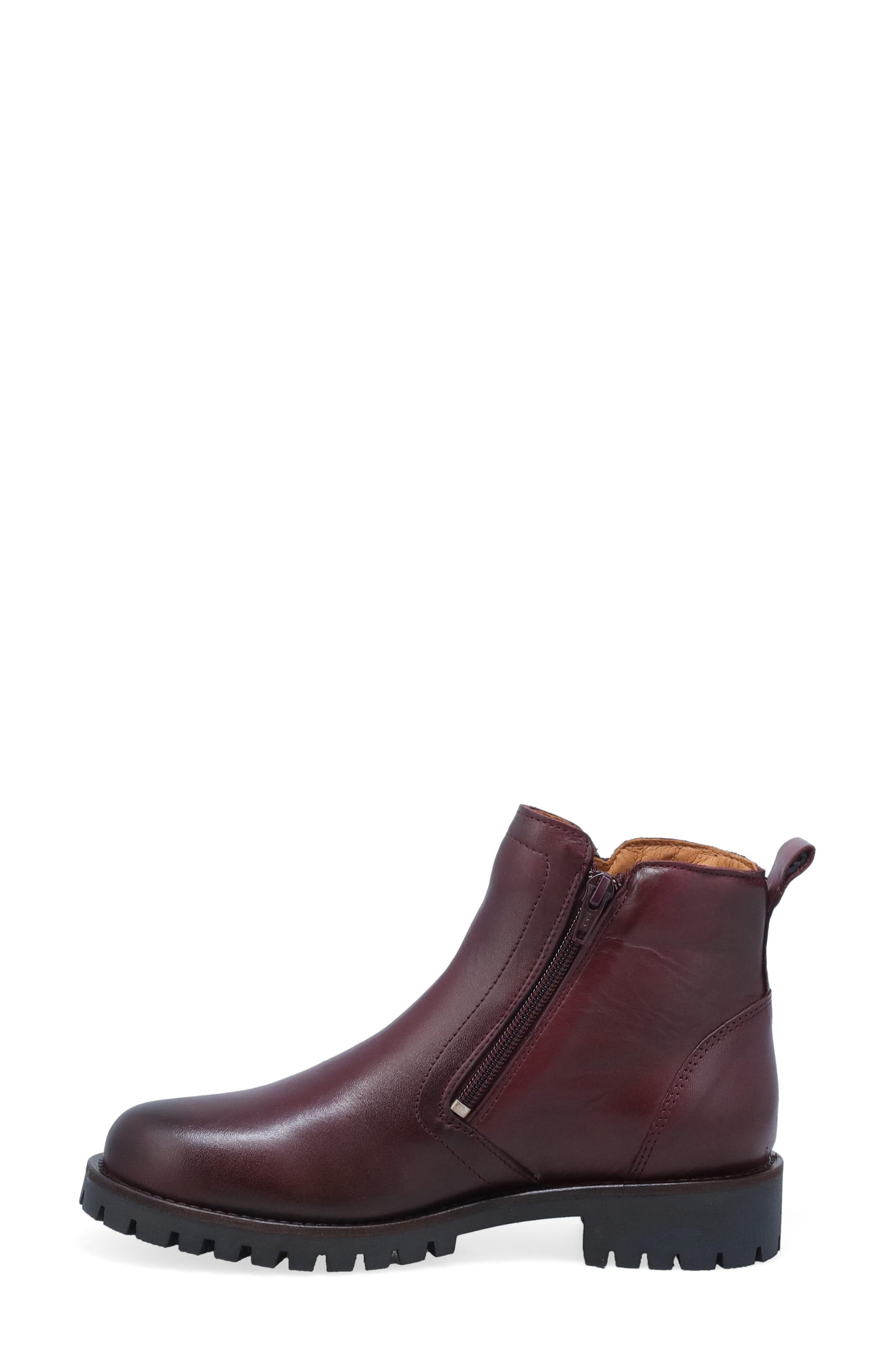 Alise Block Heel Bootie, Alternate, color, WINE