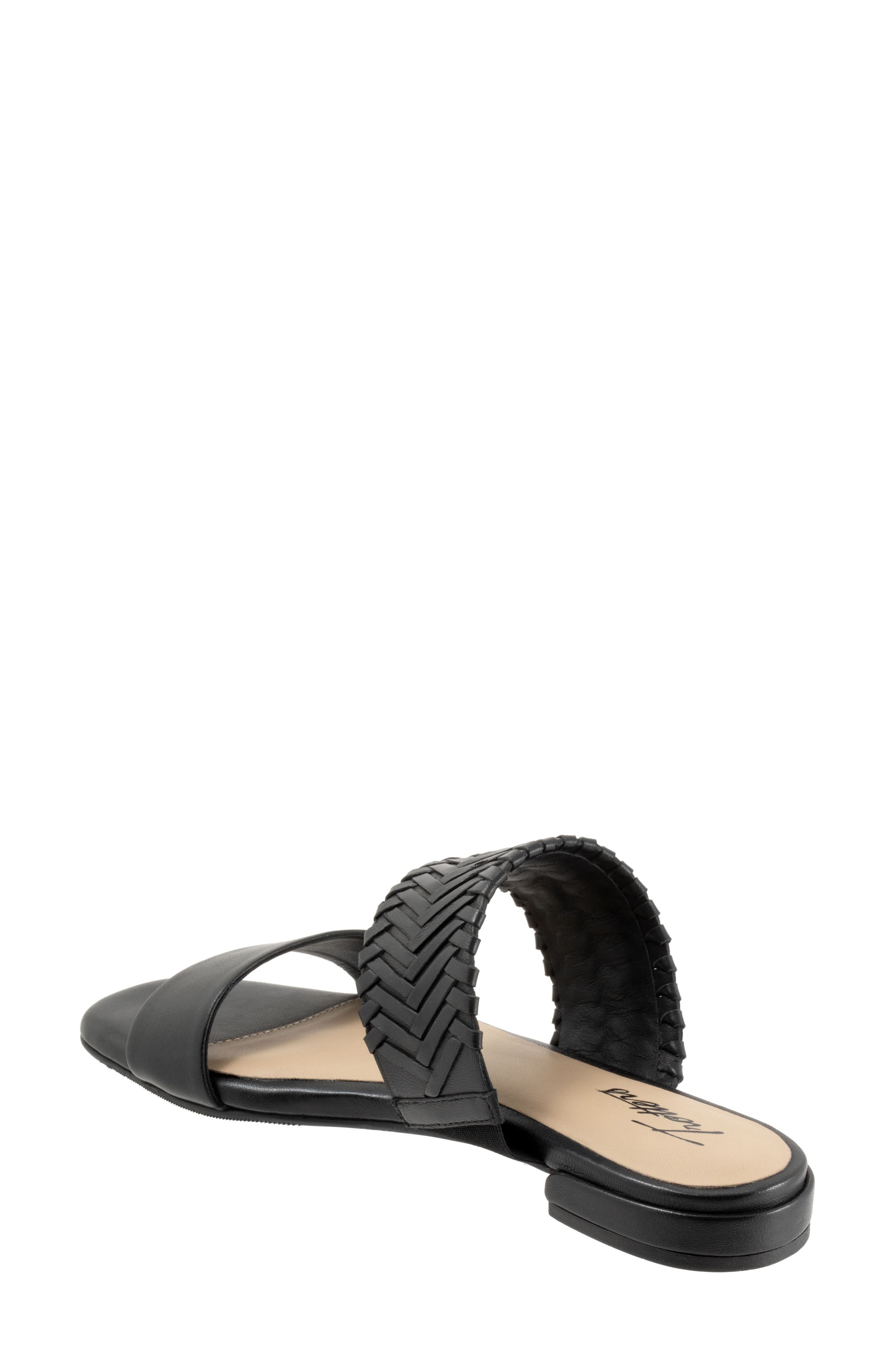 Trotters Nalane Slide Sandal, Alternate, color, Black