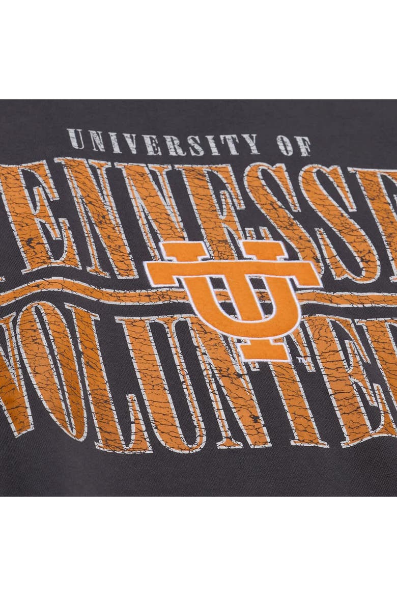 Men's Mitchell & Ness Charcoal Tennessee Volunteers Downtown Fleece Sweatshirt, Alternate, color, Charcoal