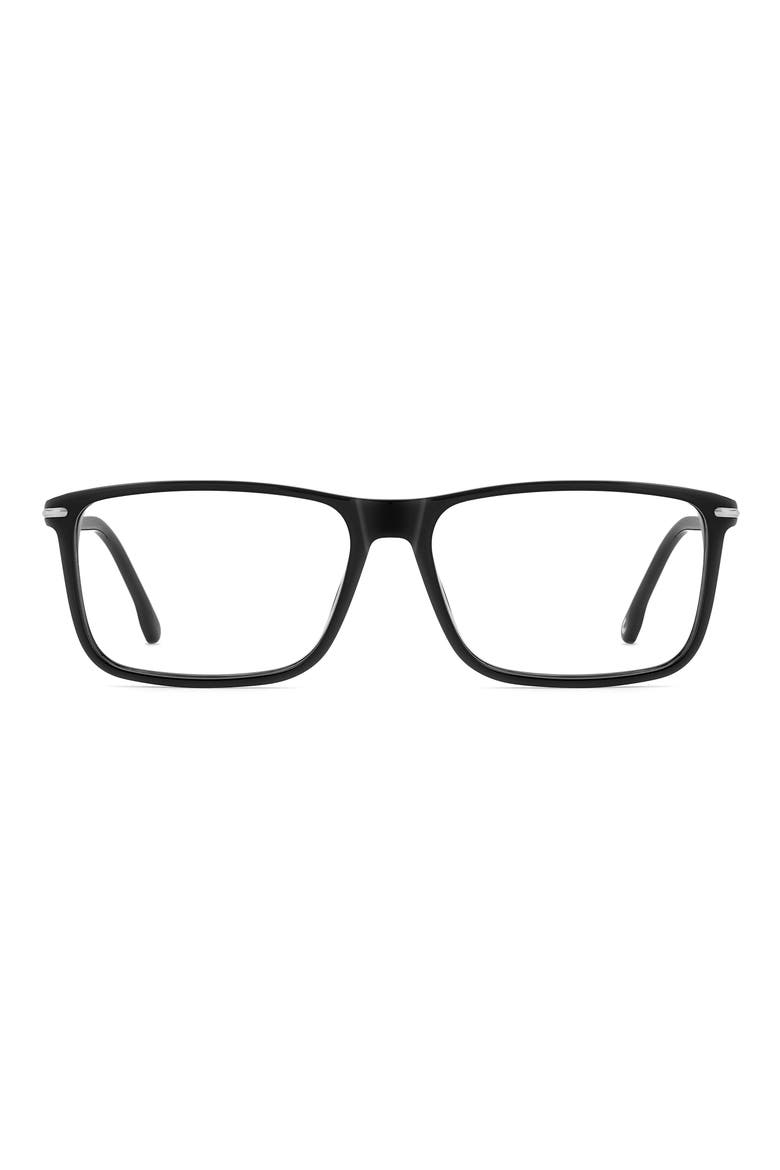 54mm Rectangular Optical Glasses, Main, color, BLACK