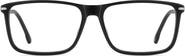 Carrera Eyewear 57mm Rectangular Optical Glasses