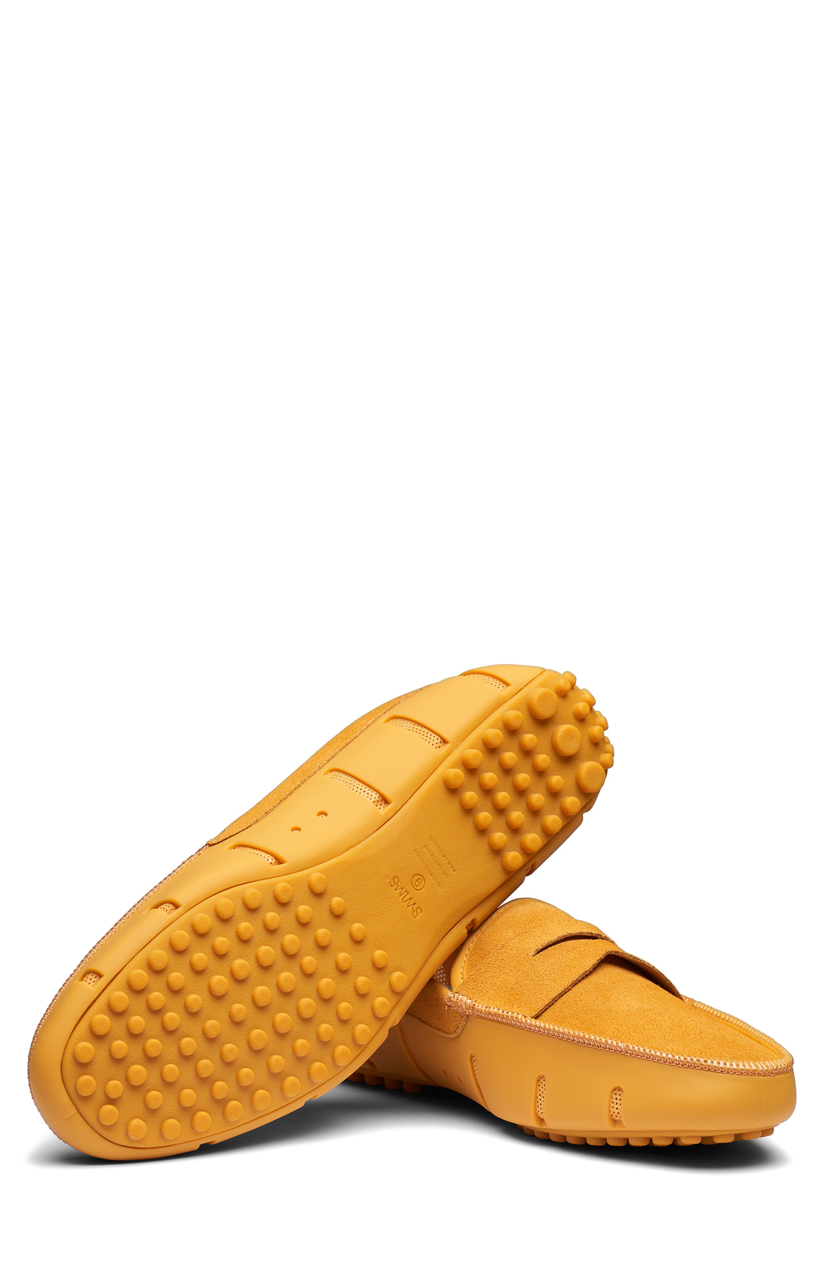 Swims Luxe Lace-Up Driving Loafer, Alternate, color, Blaze