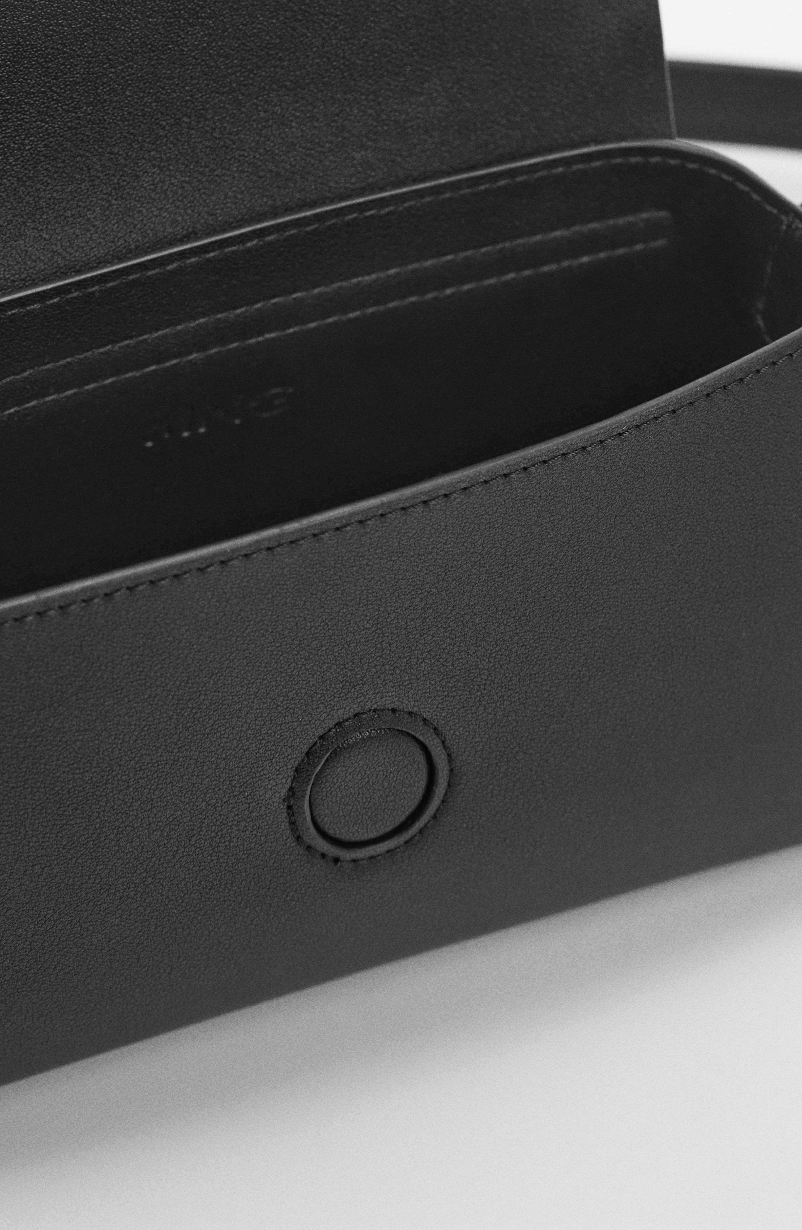 MANGO Flap Crossbody Bag, Alternate, color, 