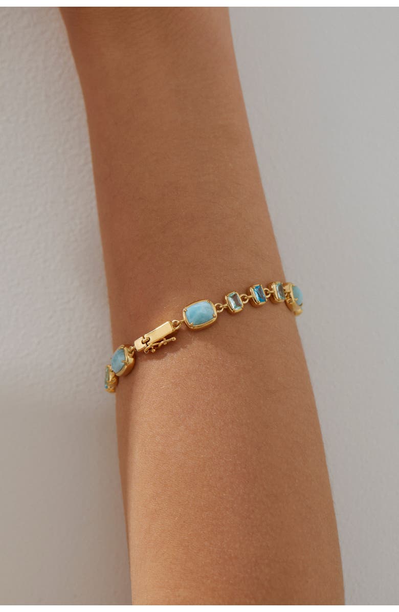 Nadri Cabarete Multi Line Bracelet, Alternate, color, Gold