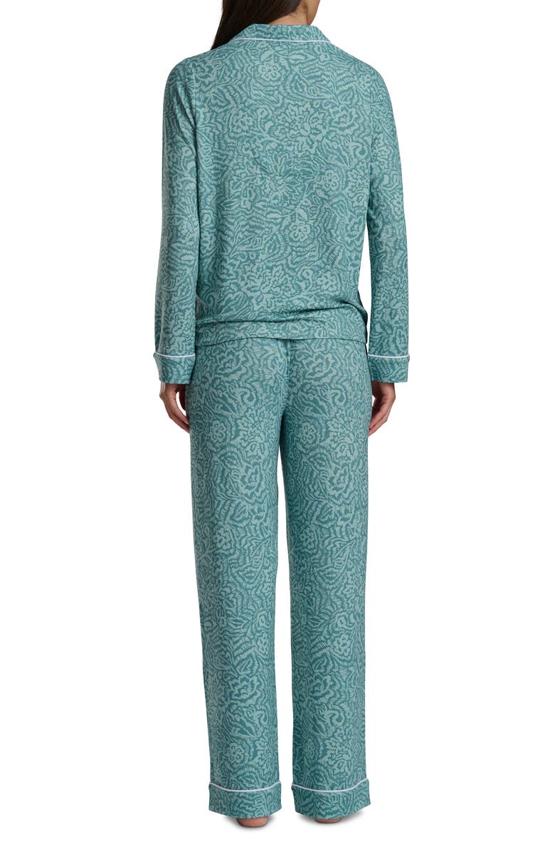 Splendid Print Long Sleeve Pajamas, Alternate, color, Dashing Garden