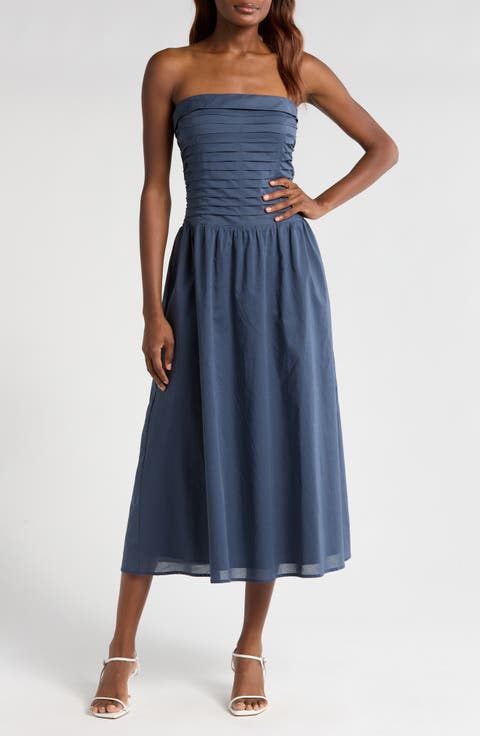 Women's Pleated Midi Dresses | Nordstrom