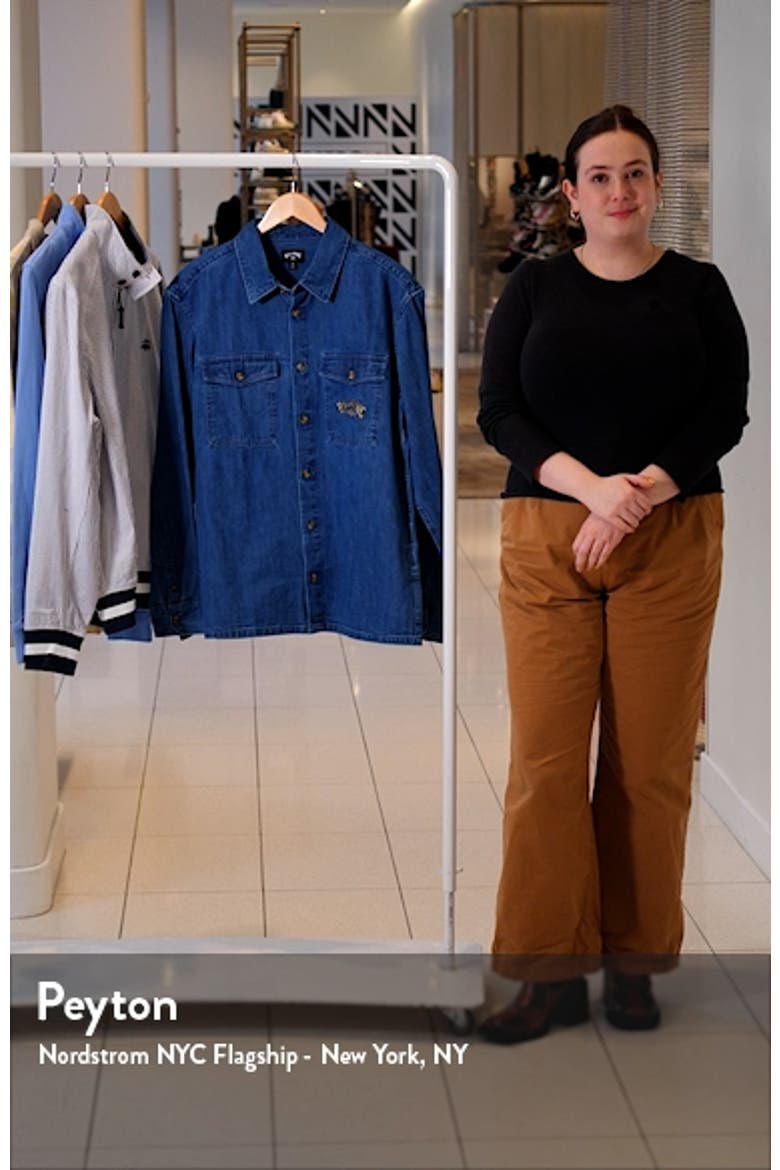 Bong Days Regular Fit Cotton Denim Button-Up Shirt video