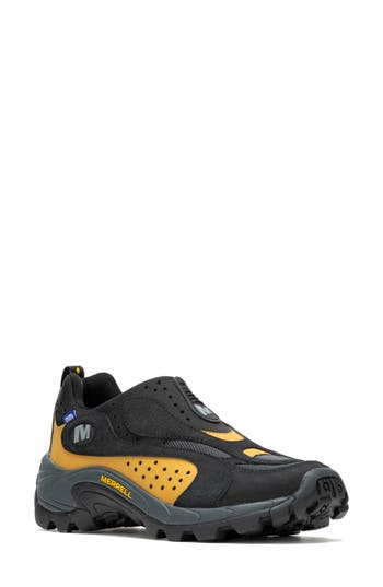 Merrell Moc Speed Streak 1trl Slip-on Sneaker In Black/amber