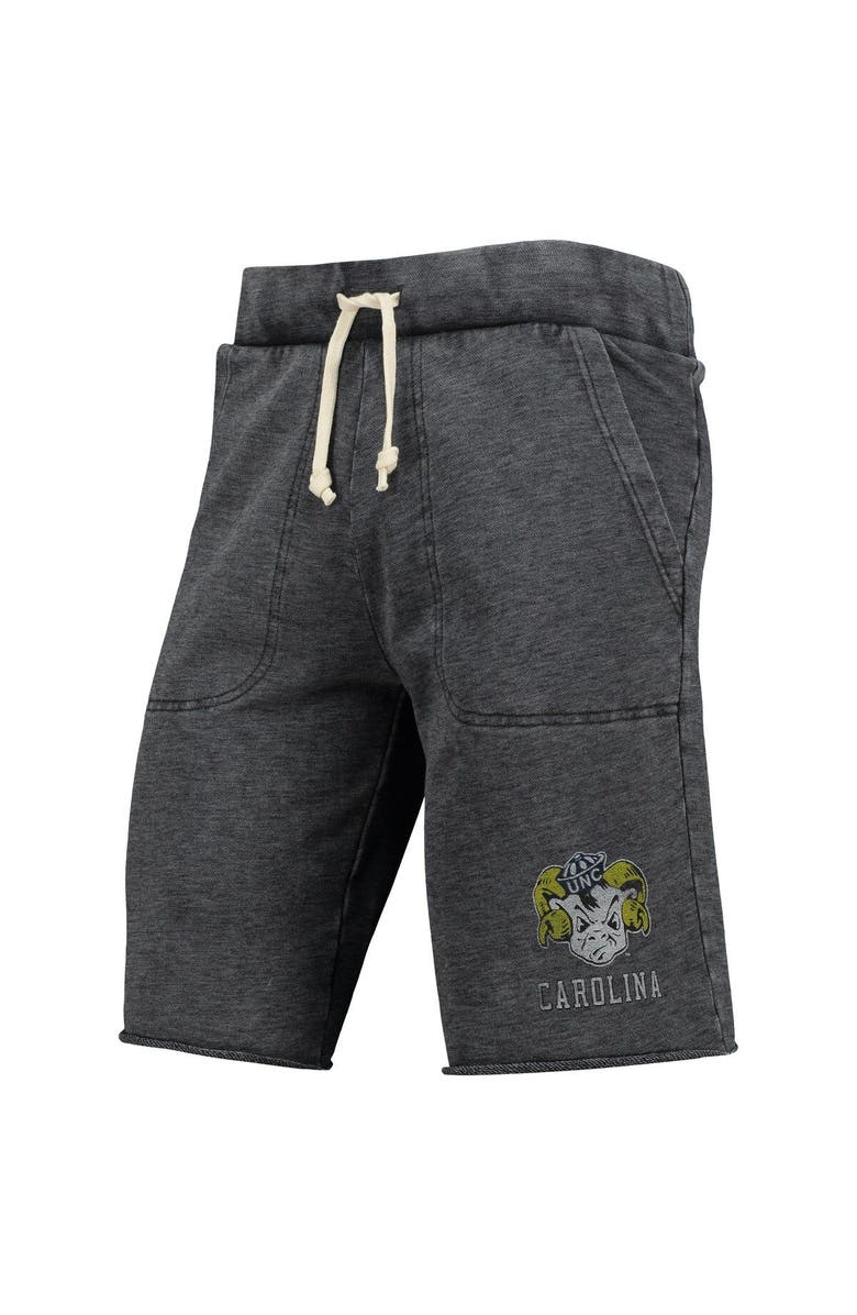 ALTERNATIVE APPAREL Men's Heathered Black Alternative Apparel North Carolina Tar Heels Victory Lounge Shorts, Alternate, color,