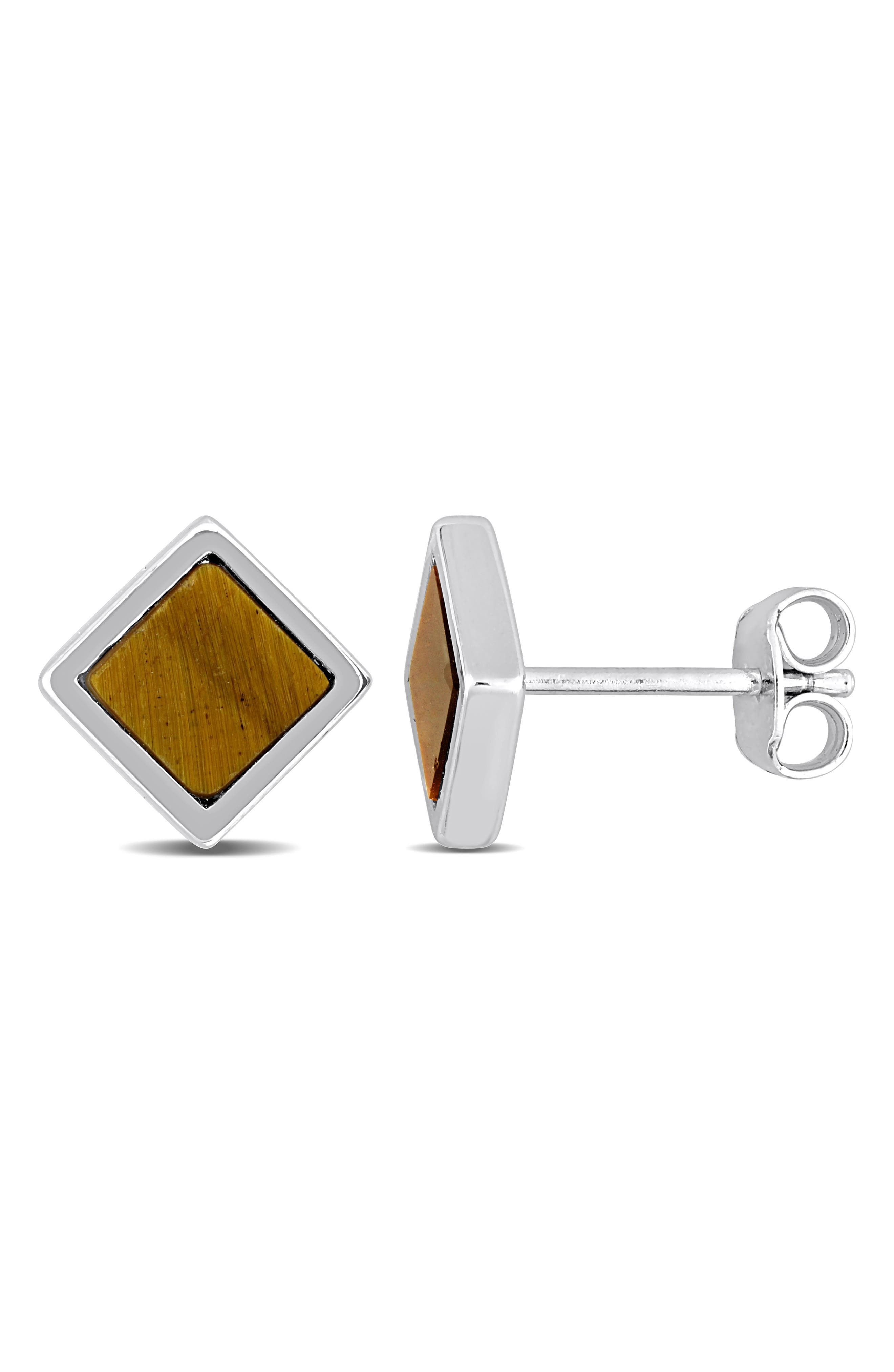 DELMAR Men's Stud Earrings