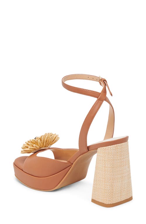 Dolce Vita Paulos Platform Sandal In Saddle Stella