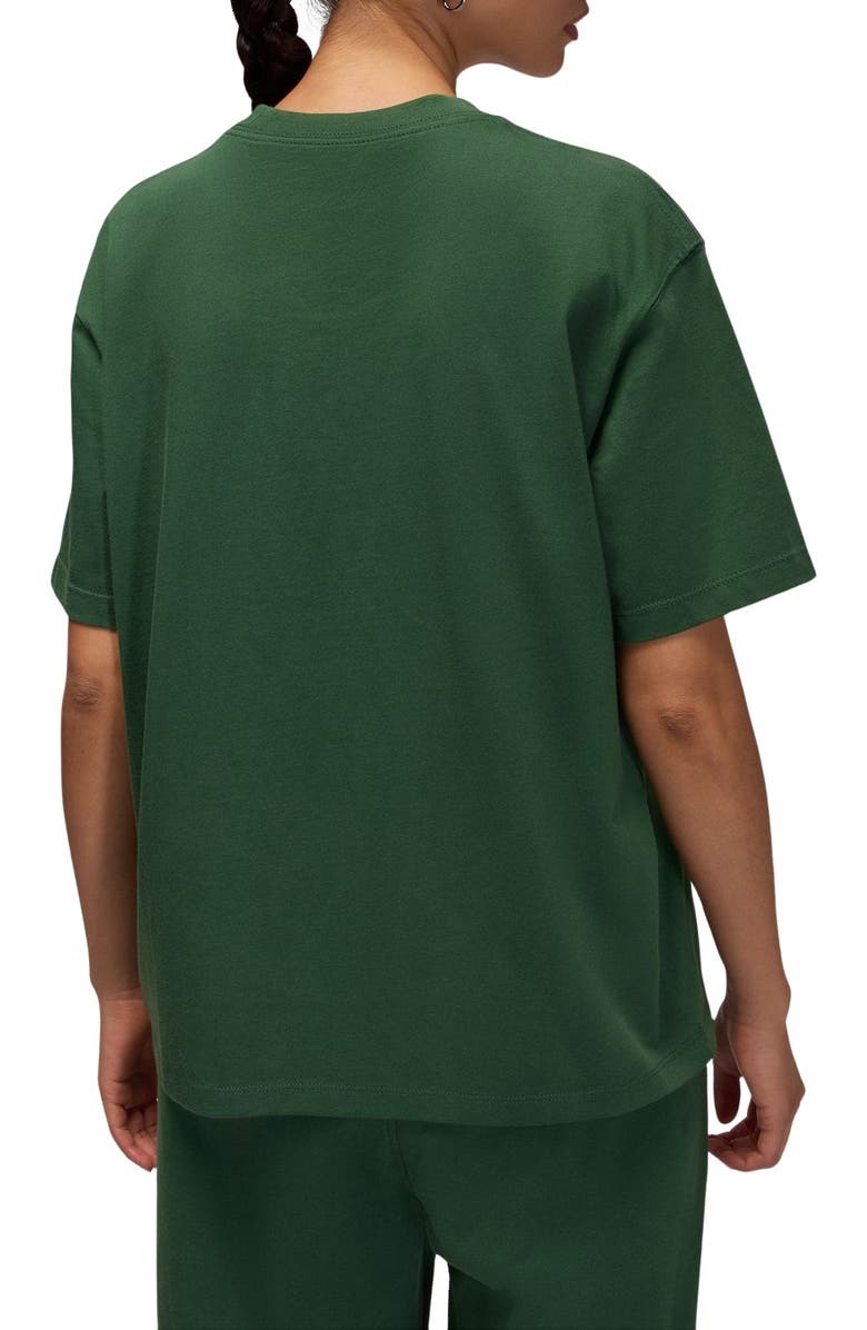 Jordan Flight Graphic Tee, Alternate, color, Fir/ Malachite