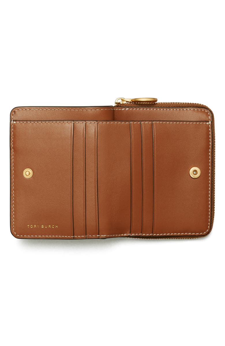 Tory Burch Perry Bombe Ribbon Patchwork Leather Bifold Wallet, Alternate, color,