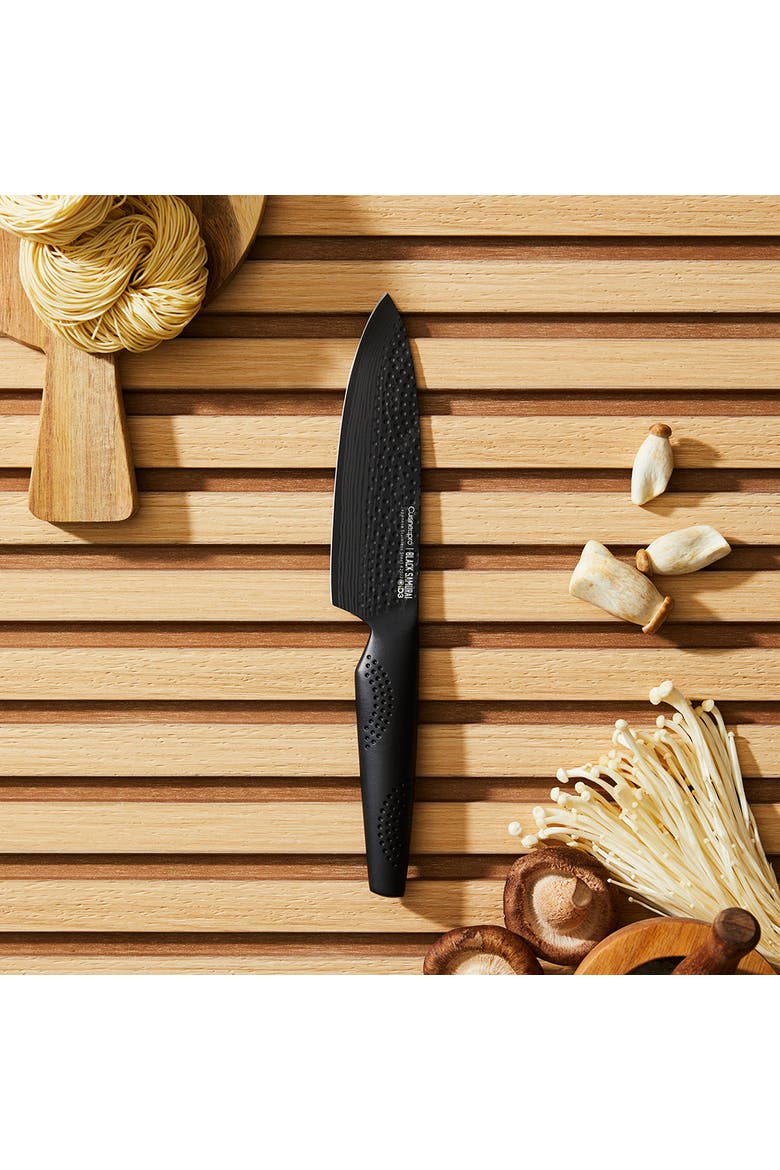 iD3® BLACK SAMURAI 6in Mini Chef's Knife, Alternate, color, Black