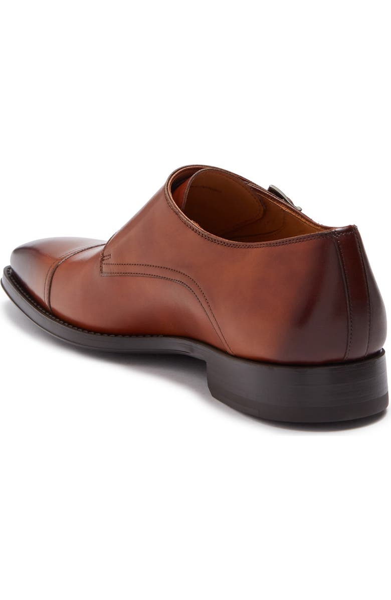 Magnanni Silvio Leather Double Monk Strap Loafer, Alternate, color,