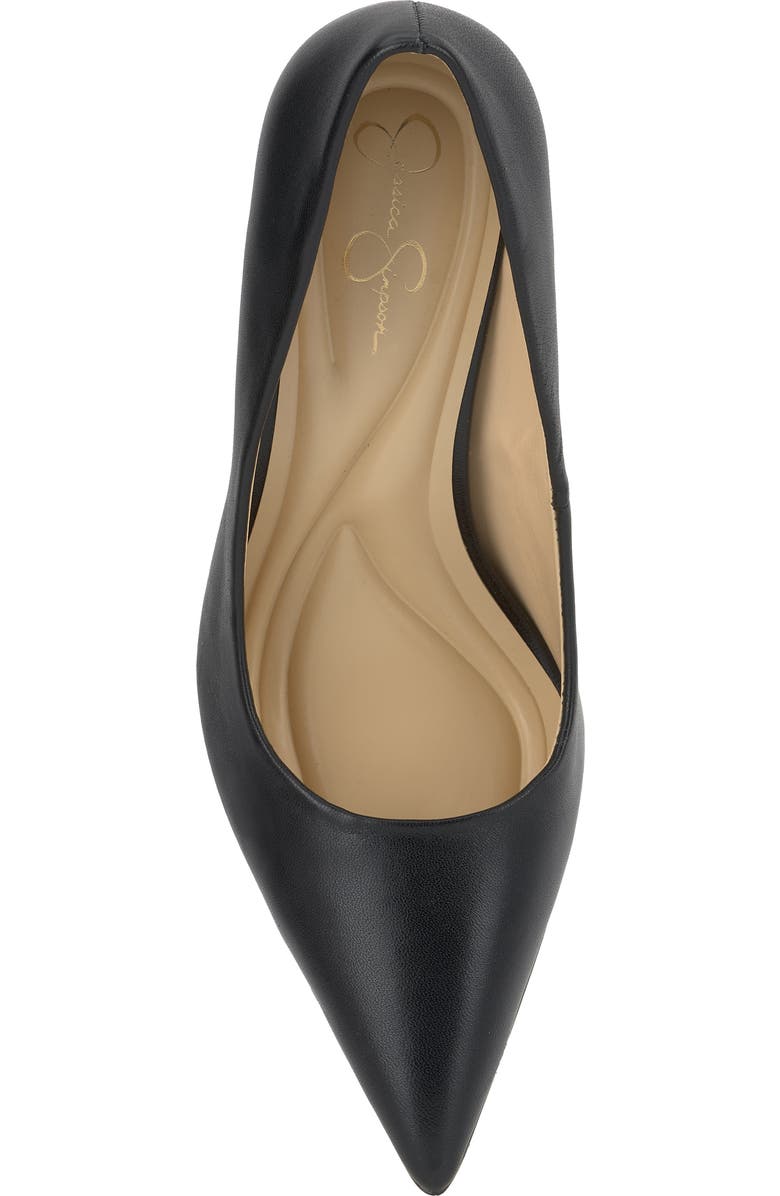 Jessica Simpson Welica Pointed Toe Pump, Alternate, color, Black