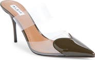 Alaïa High Love Heart Pointed Toe Mule