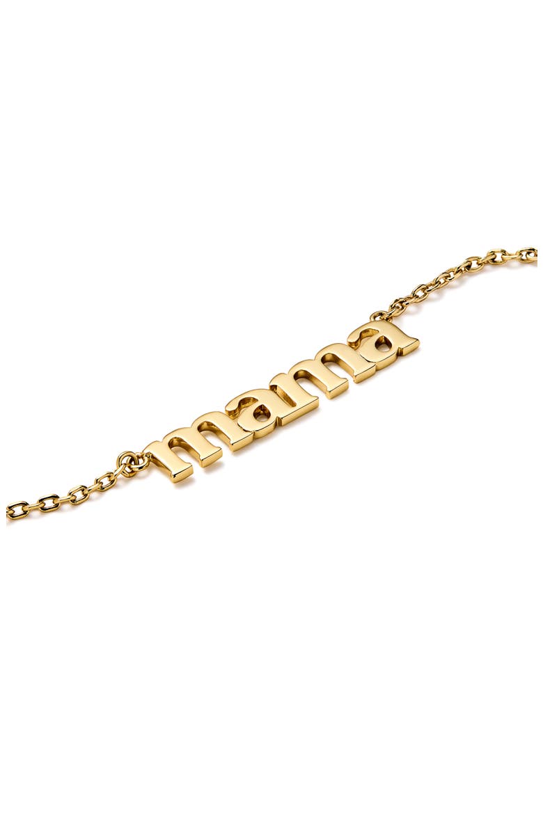 Mama Necklace - Mama Necklace, Alternate, color, Gold